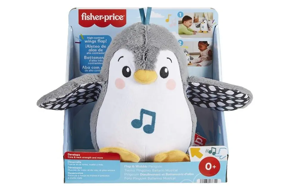 ⁨Fisher-Price Muzyczny Pingwinek Kiwaczek HNC10 p2 MATTEL⁩ w sklepie Wasserman.eu