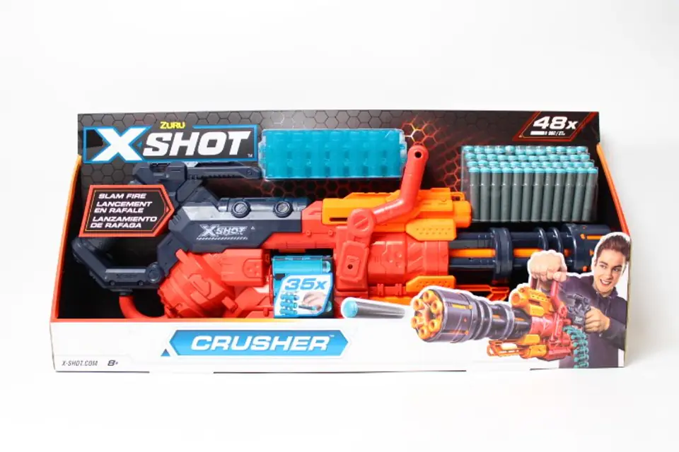 ⁨*****ZURU X-SHOT ExcelCrusher wyrzutnia48s 36382⁩ w sklepie Wasserman.eu