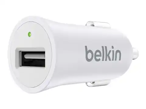 ⁨Ładowarka samochodowa Belkin MIXIT - Strömadapter do ładowania - 2.4 A (USB) - vit⁩ w sklepie Wasserman.eu