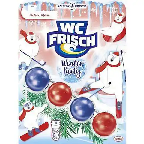 ⁨WC Frisch Winter Party Die Ski-Eisburen Zawieszka WC 50 g DE⁩ w sklepie Wasserman.eu