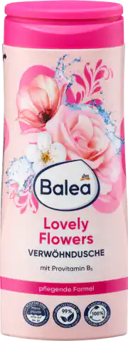 ⁨Balea Lovely Flowers Żel pod Prysznic 300 ml⁩ w sklepie Wasserman.eu