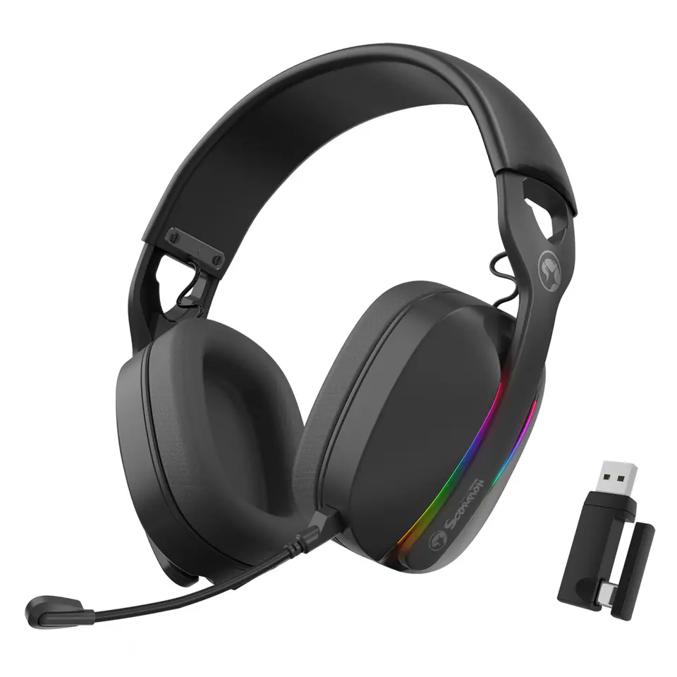 Marvo Pulz 70W, słuchawki, czarna, Tri-mode w sklepie Wasserman.eu