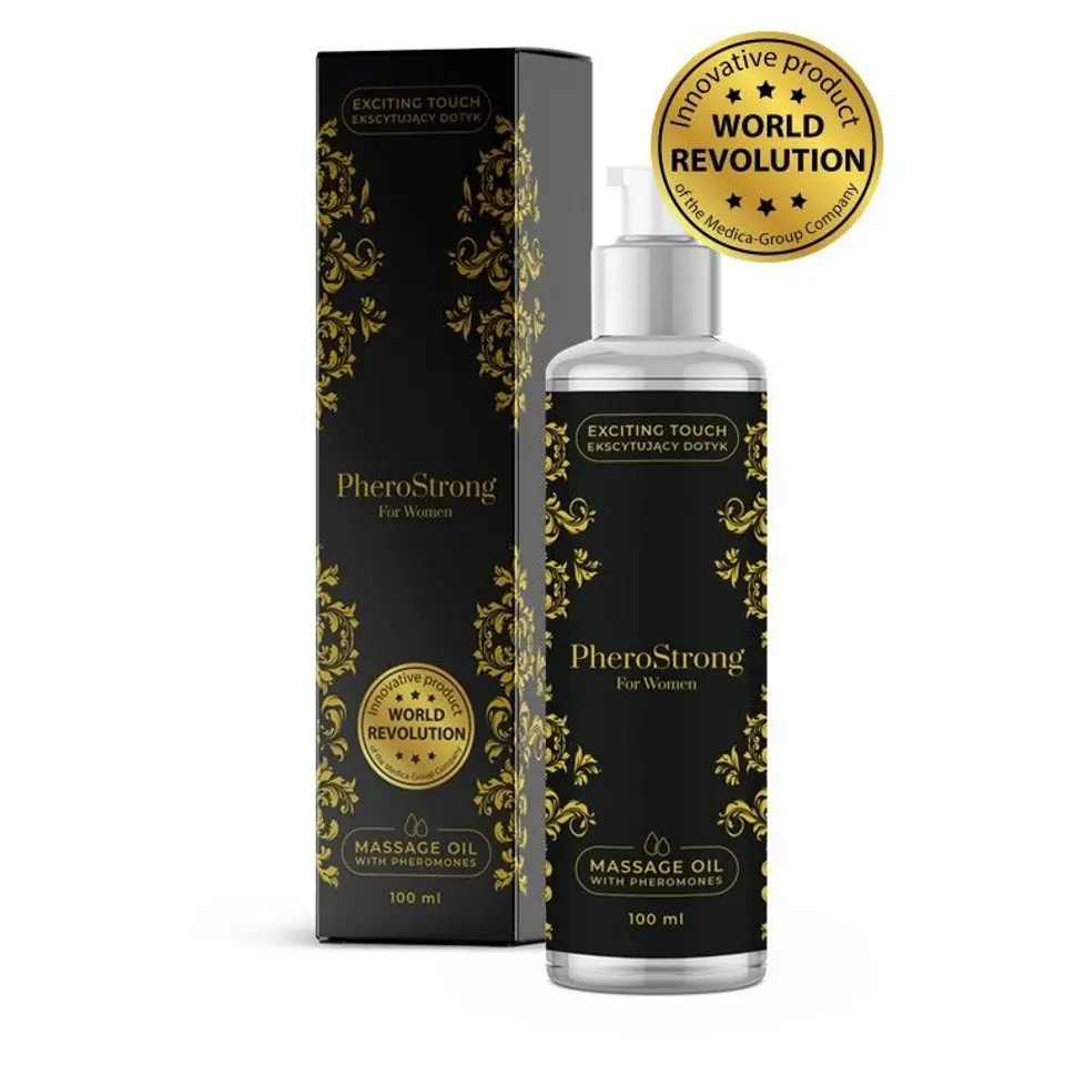 ⁨PheroStrong for Women Massage Oil 100ml⁩ at Wasserman.eu