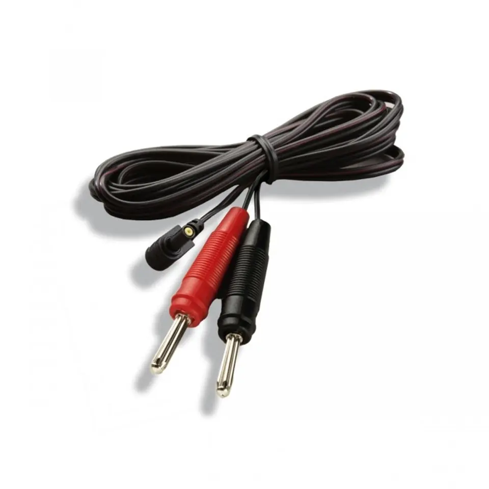 ⁨Przejściówka z okrągłej wtyczki na wtyczkę 4mm Mystim Adaptor Roundplug to 4 mm Banana Plug⁩ at Wasserman.eu