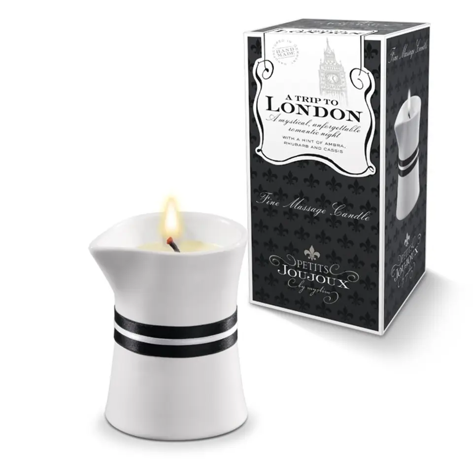 ⁨Petits Joujoux Fine Massage Candles - A trip to London (120 g)⁩ w sklepie Wasserman.eu