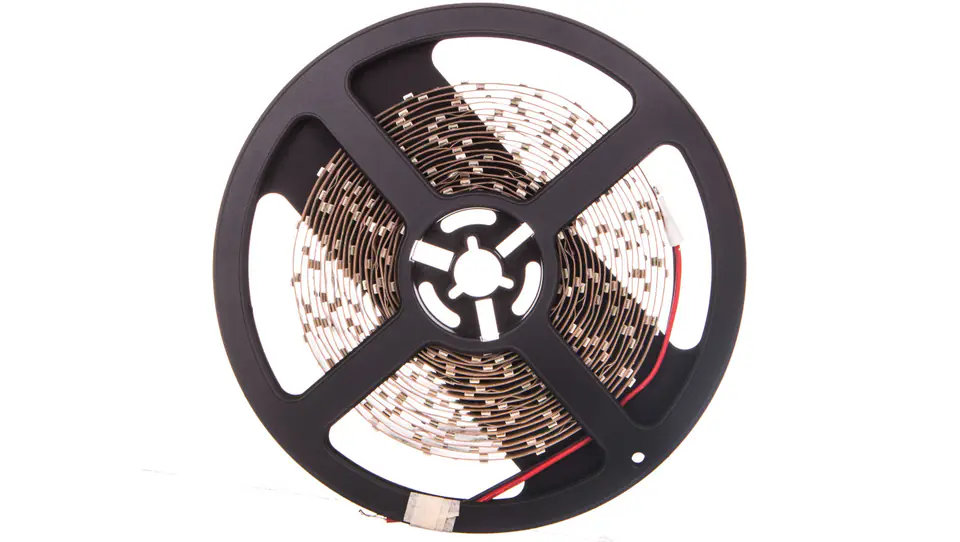 ⁨Flash Tape 3528, 300 LED cool white, 24W, without gel 8mm, roll 5m, 12V⁩ at Wasserman.eu