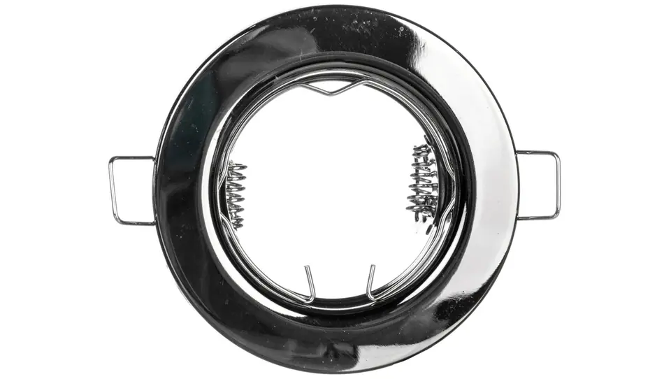 ⁨Sufitowa oprawa punktowa PARMA, IP20, okrągła, czarny chrom, TYP 2114⁩ w sklepie Wasserman.eu