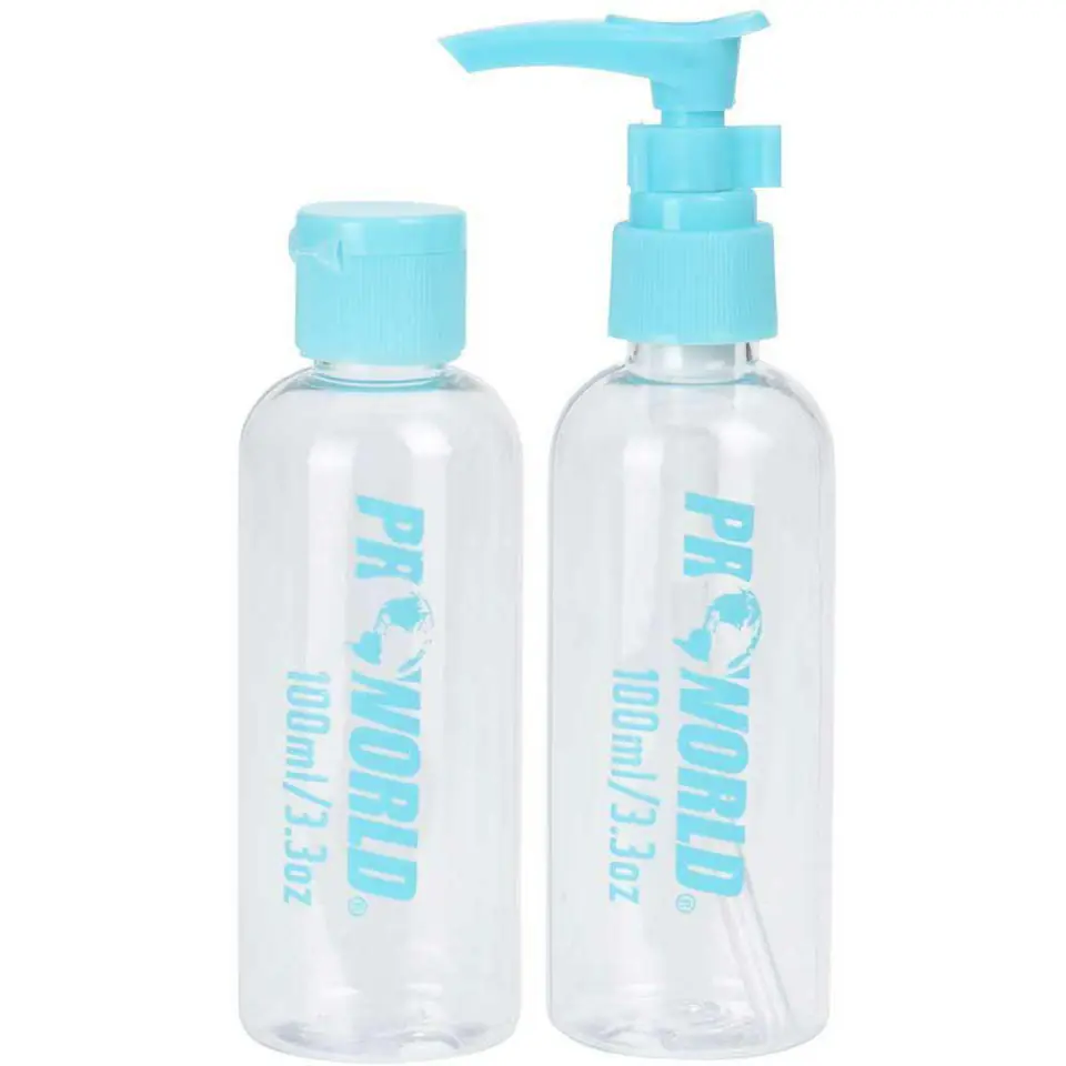 Bottle with dispenser 2x100 ml blue at Wasserman.eu