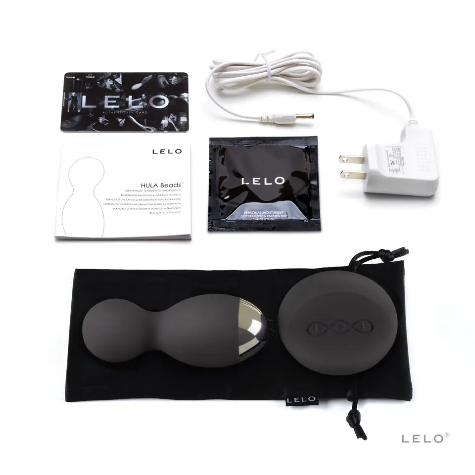 ⁨LELO - Hula Beads, black⁩ at Wasserman.eu