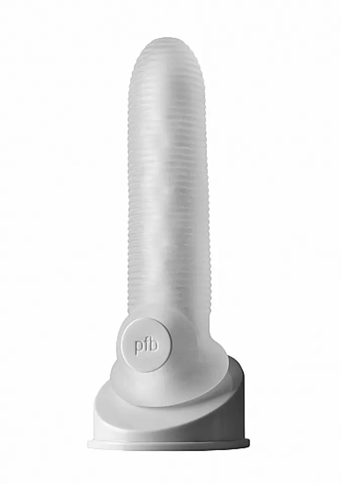 ⁨Stymulująca przedłużka na penisa Perfect Fit Fat Boy Micro Ribbed Sheath Clear 6,5'⁩ w sklepie Wasserman.eu