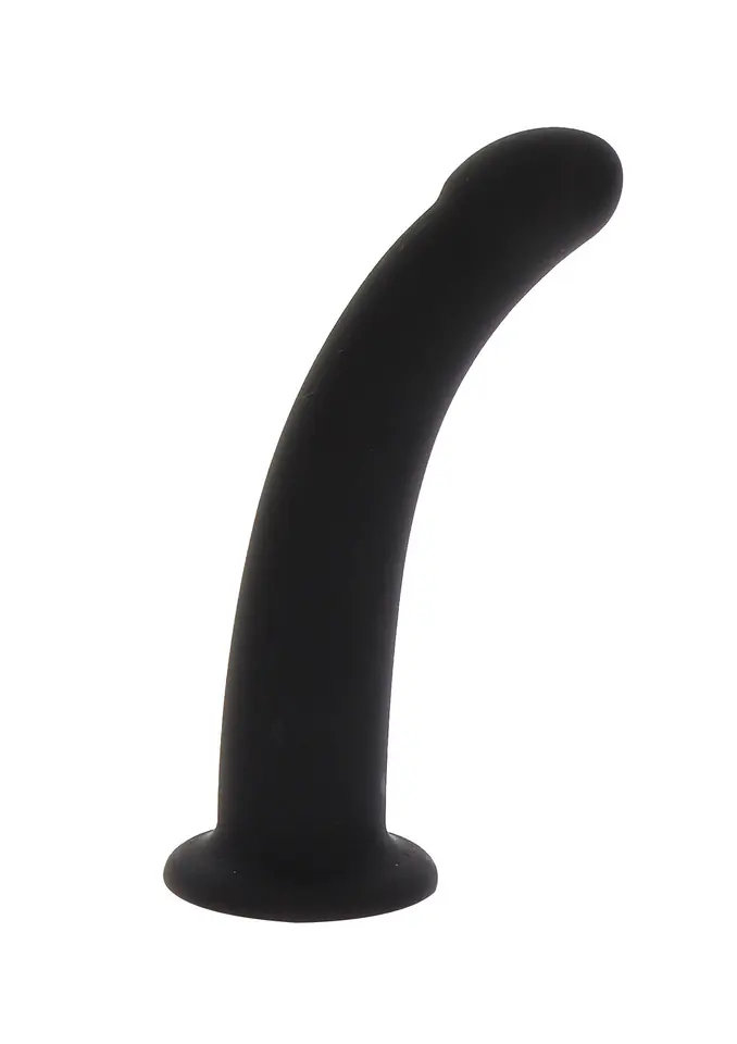 ⁨Silikonowe dildo Taboom Strap-On Dong Black Medium⁩ w sklepie Wasserman.eu