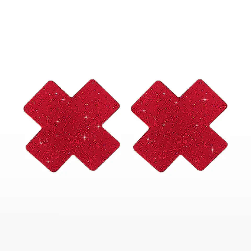 ⁨Taboom Nipple X Covers Red⁩ at Wasserman.eu