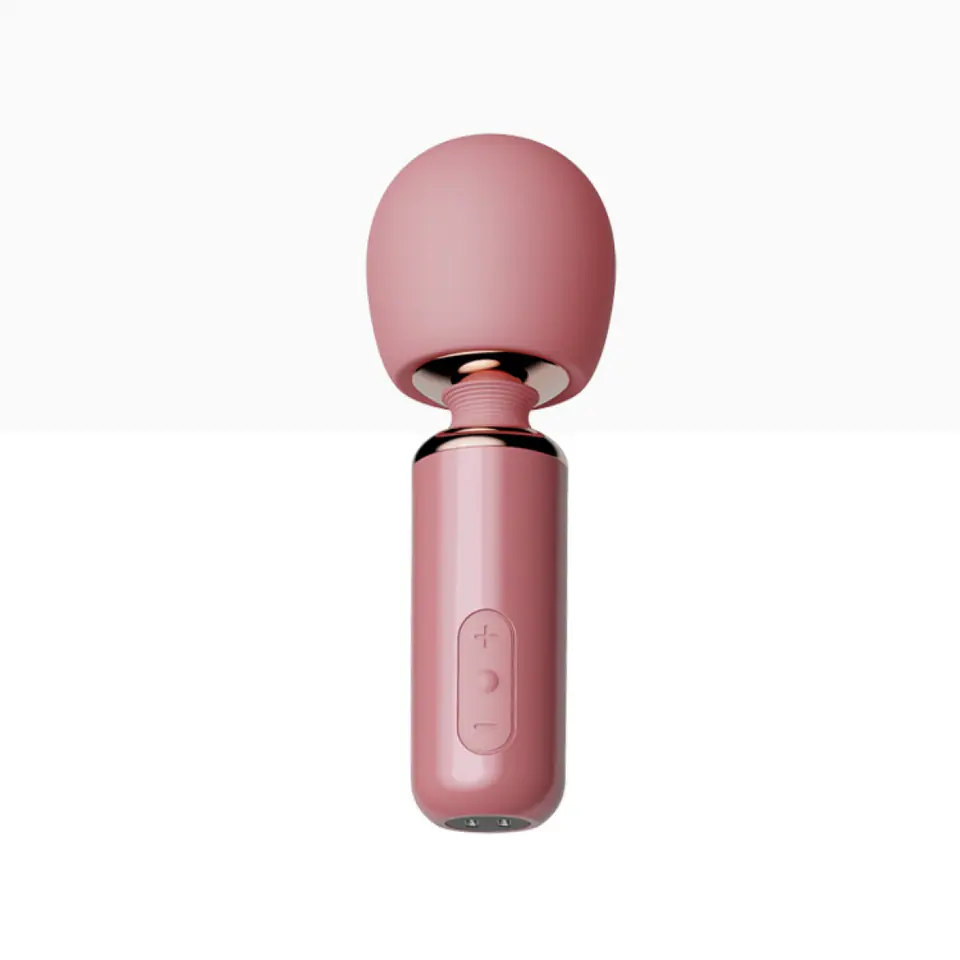 ⁨Qingnan No.5 Powerful Mini Wand Massager Pink⁩ w sklepie Wasserman.eu