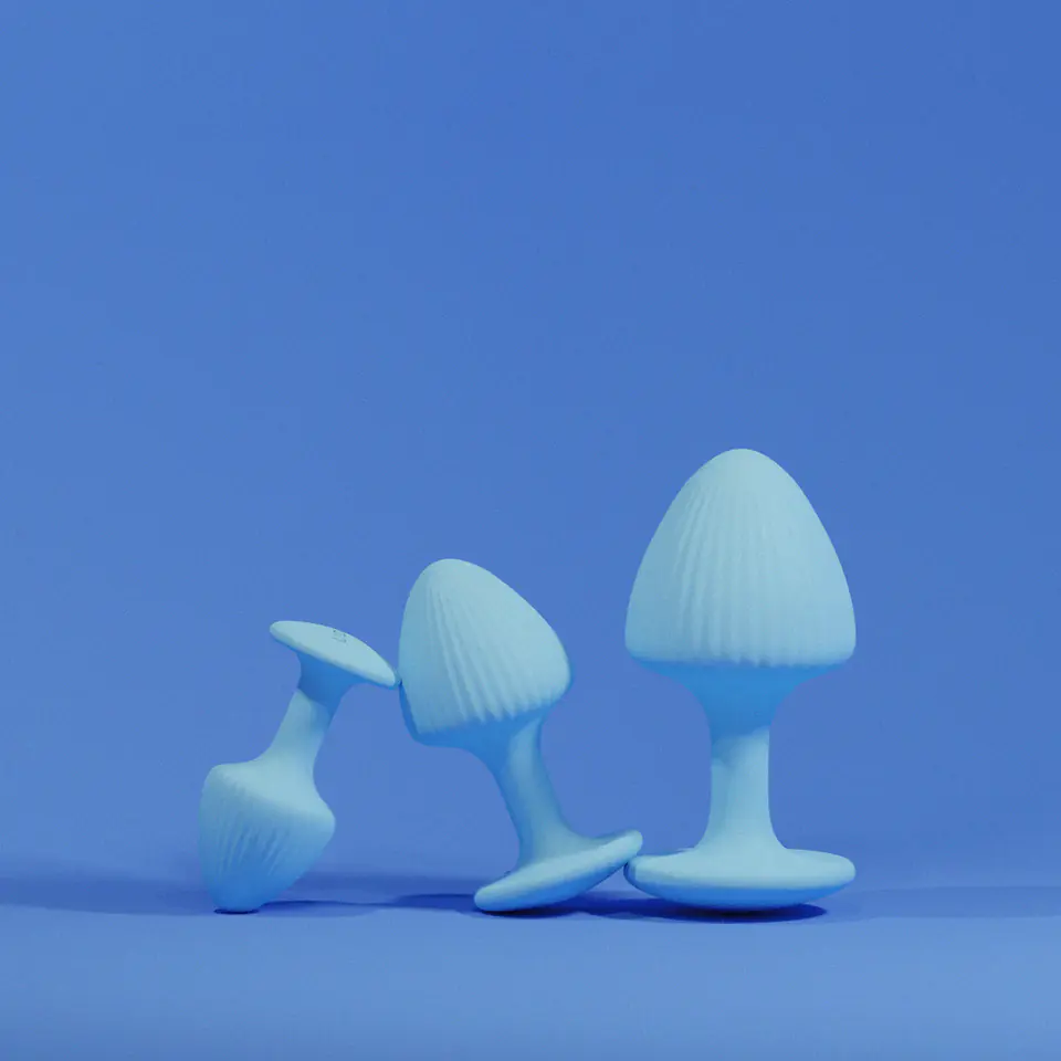 ⁨Upko "The Mushroom" Butt Plugs Three-piece Set⁩ w sklepie Wasserman.eu