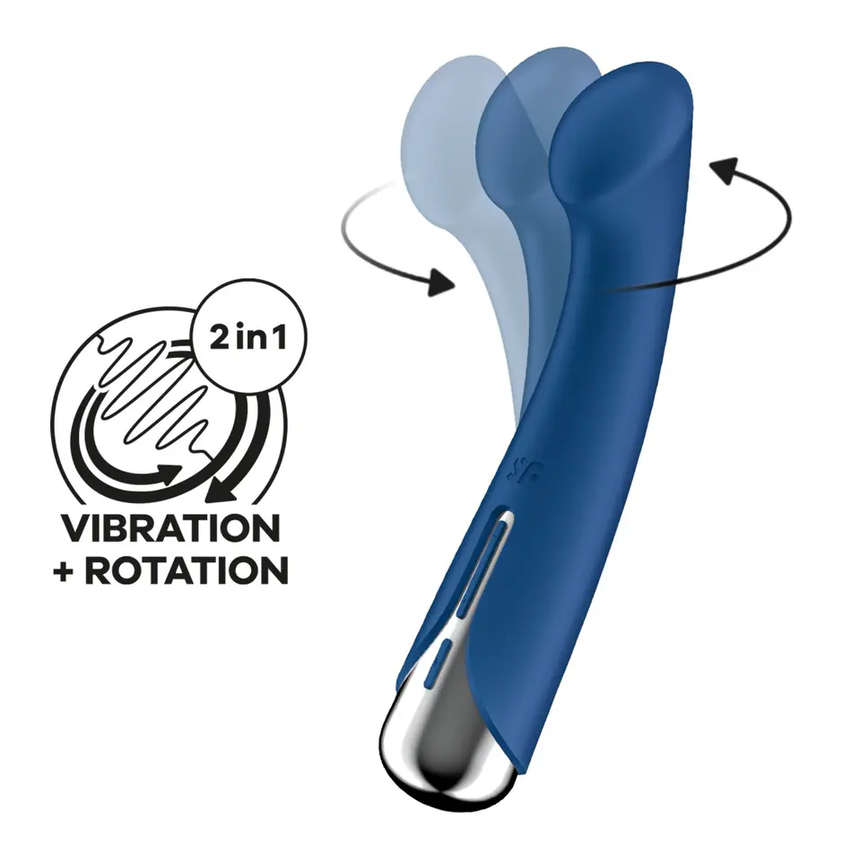 ⁨Satisfyer Spinning G-Spot 1 blue⁩ at Wasserman.eu