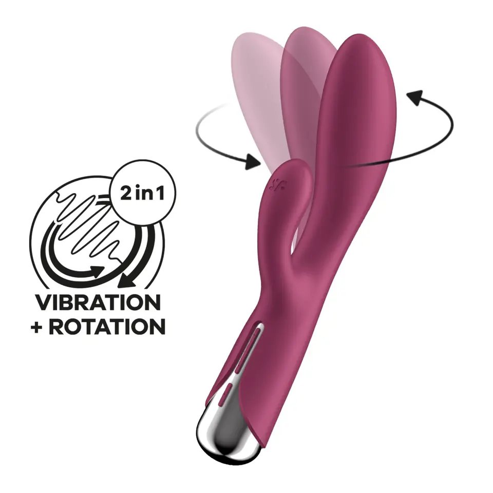 ⁨Satisfyer Spinning Rabbit 1 red⁩ at Wasserman.eu