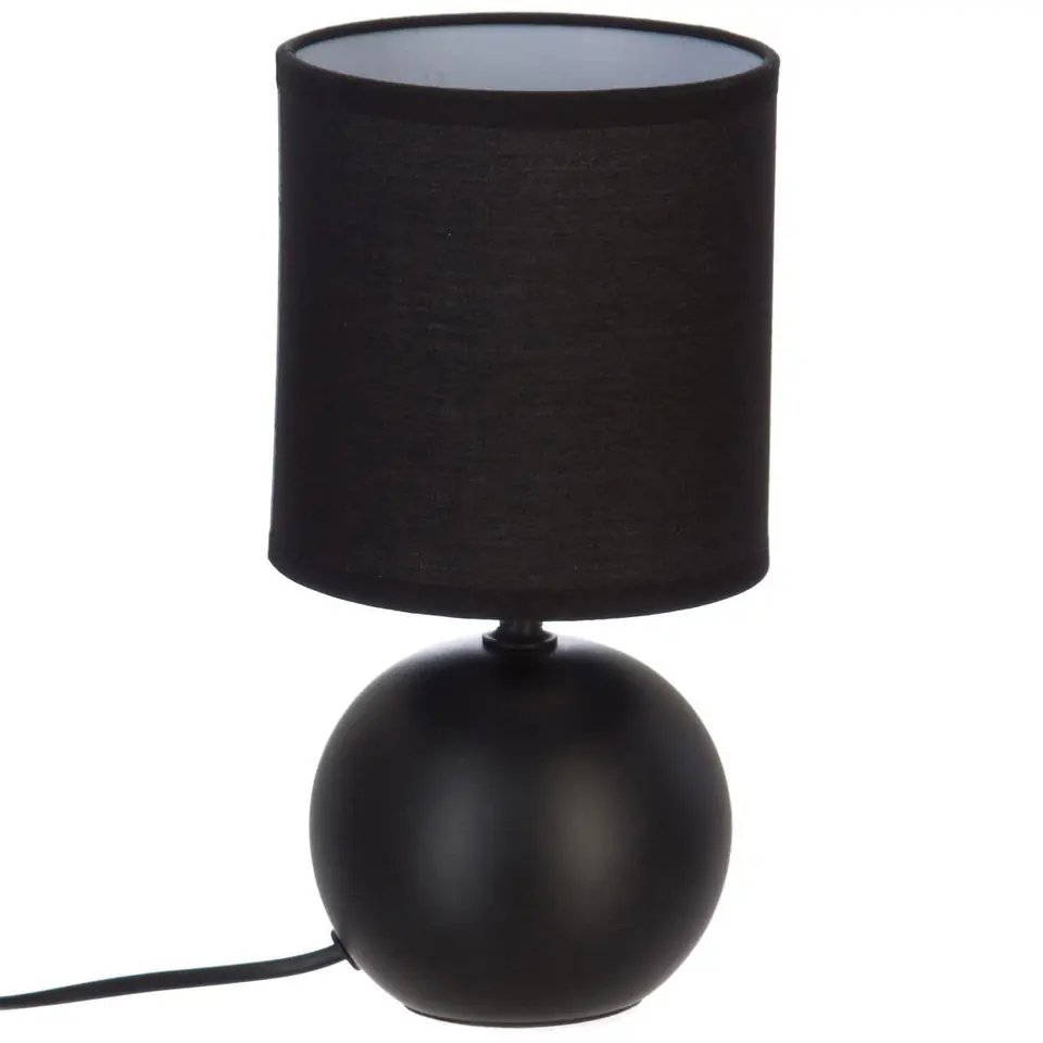 Lampka nocna Timeo czarna 25 cm w sklepie Wasserman.eu