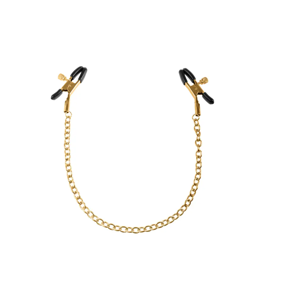 Zaciski na sutki Pipedream Fetisch Fantasy Chain Nipple Clamps at Wasserman.eu