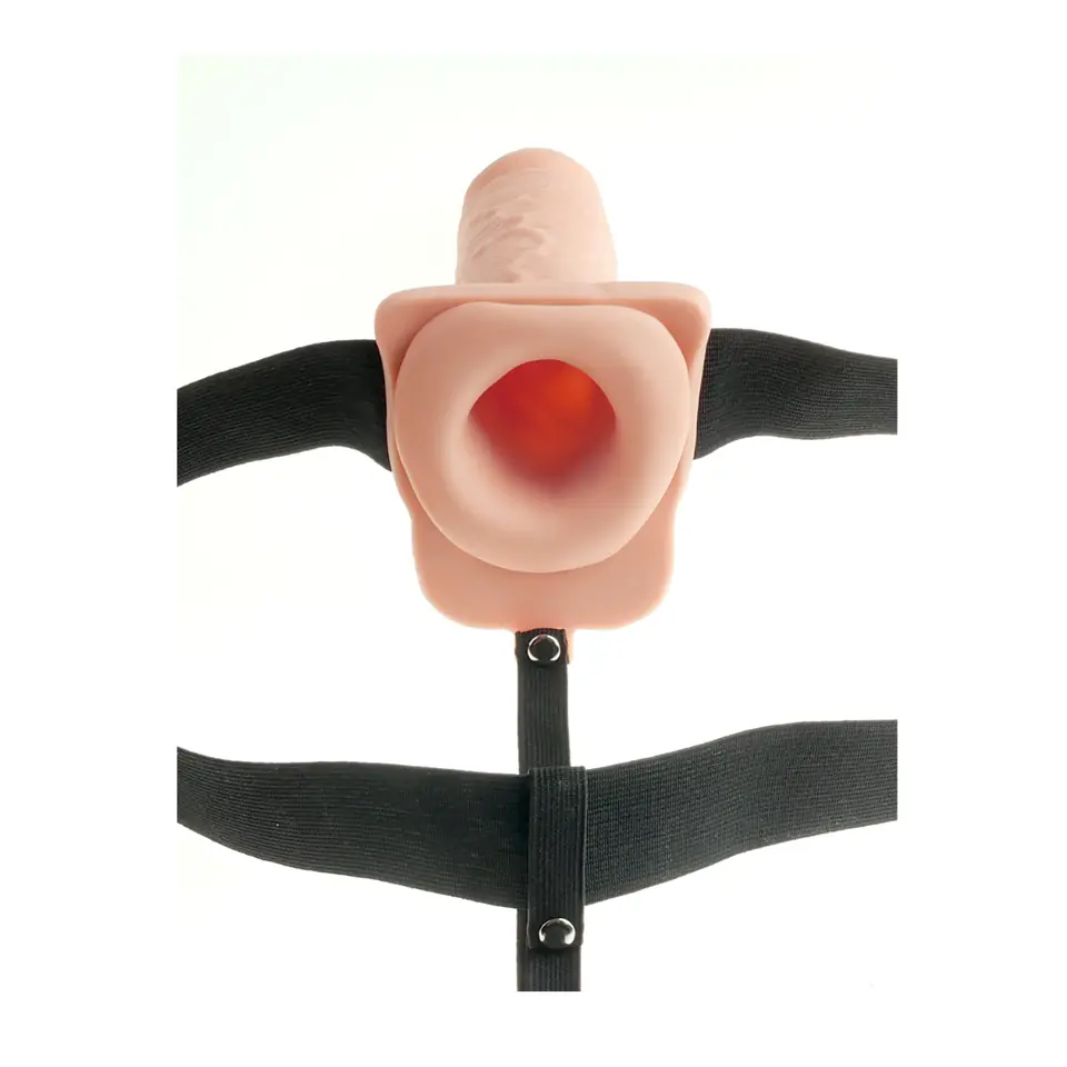 ⁨Pipedream Fetisch Fantasy Series 7" Hollow Strap-On Light⁩ at Wasserman.eu