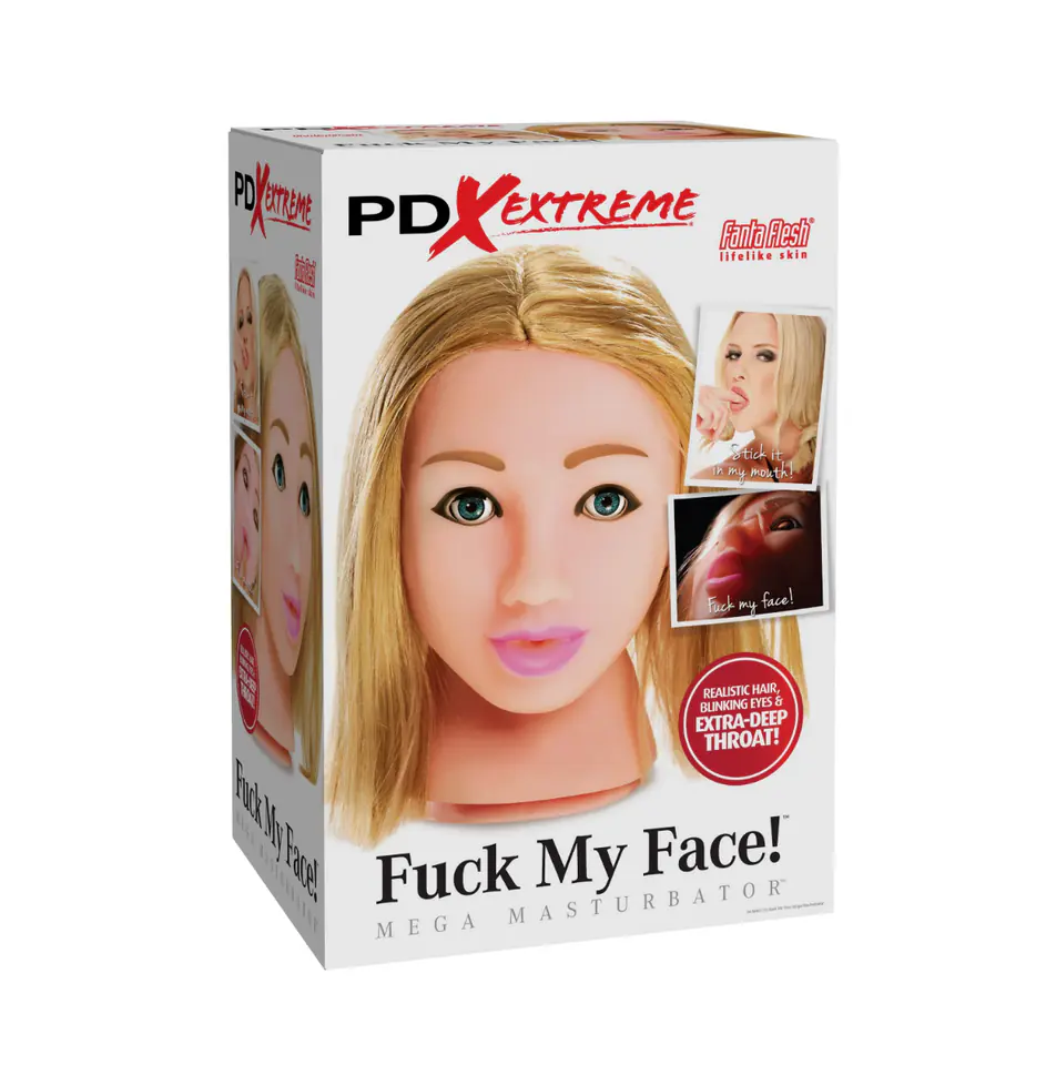 ⁨Pipedream PDX Extreme Fuck My Face Mega Masturbator Blonde⁩ w sklepie Wasserman.eu