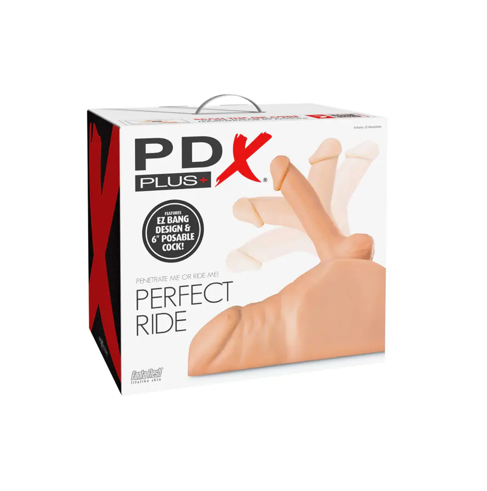 ⁨Masturbator Pipedream PDX Plus Perfect Ride Light⁩ w sklepie Wasserman.eu