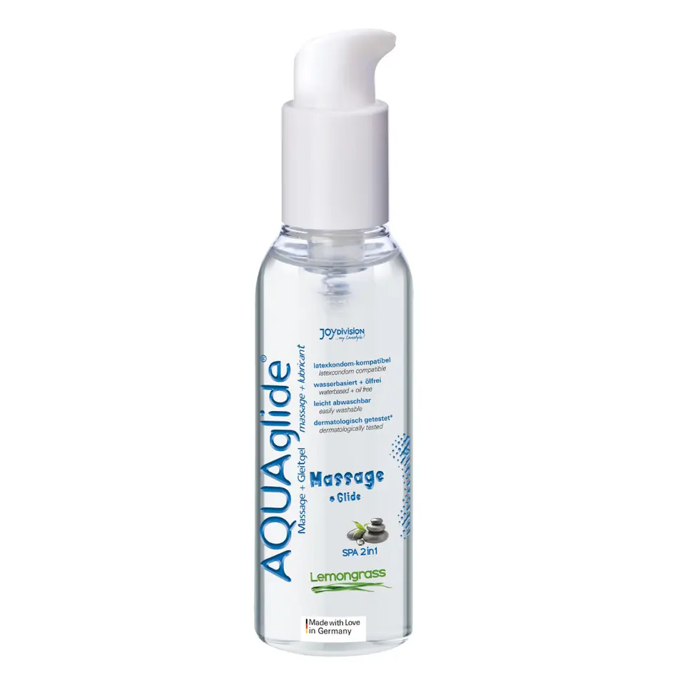 JoyDivision AQUAglide Massage + Glide lemongrass 200 ml w sklepie Wasserman.eu