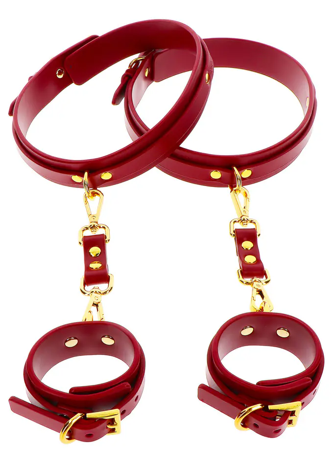 ⁨Taboom Wrist To Thigh Cuff Set Red⁩ at Wasserman.eu