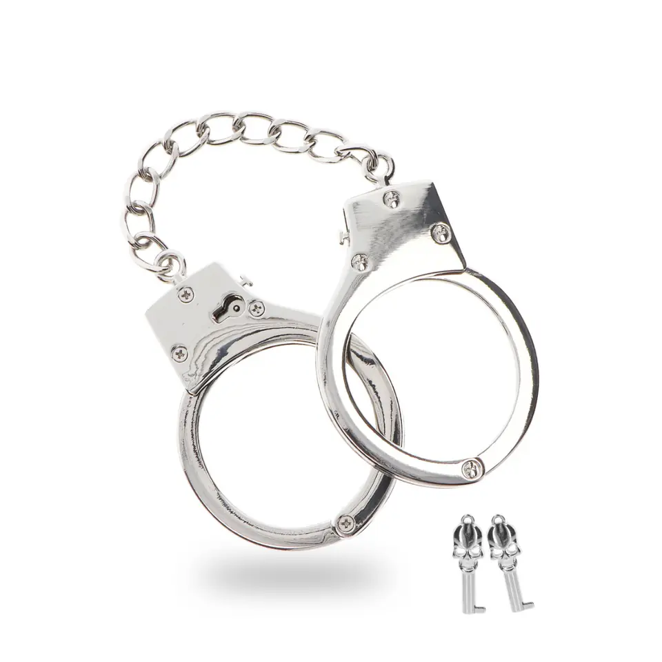 ⁨Taboom Silver Plated BDSM Handcuffs⁩ w sklepie Wasserman.eu