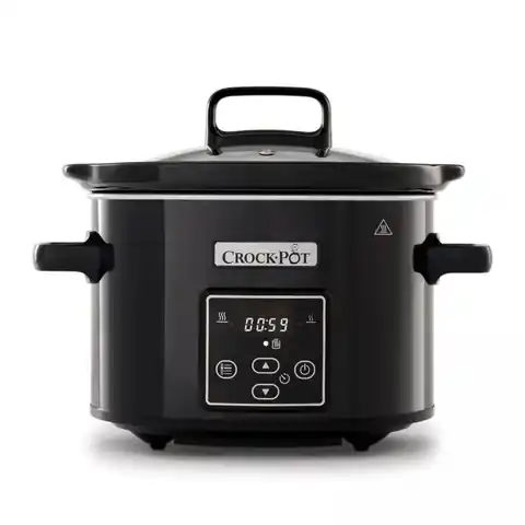 ⁨Crock-Pot CSC061X slow cooker 2.4 L 220 W Black⁩ at Wasserman.eu