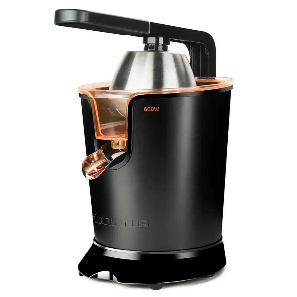 ⁨Taurus Easy Press 600 Centrifugal juicer 600 W Black, Brown⁩ at Wasserman.eu