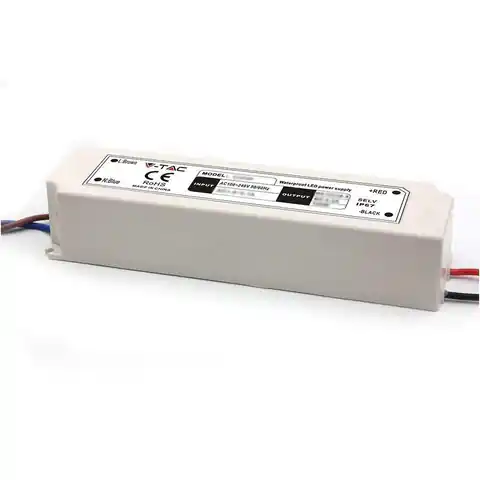 ⁨LED power supply V-TAC VT-22153 150W 12V 12.5A IP67 Hermetic, EMI filter (SKU 3248) White⁩ at Wasserman.eu