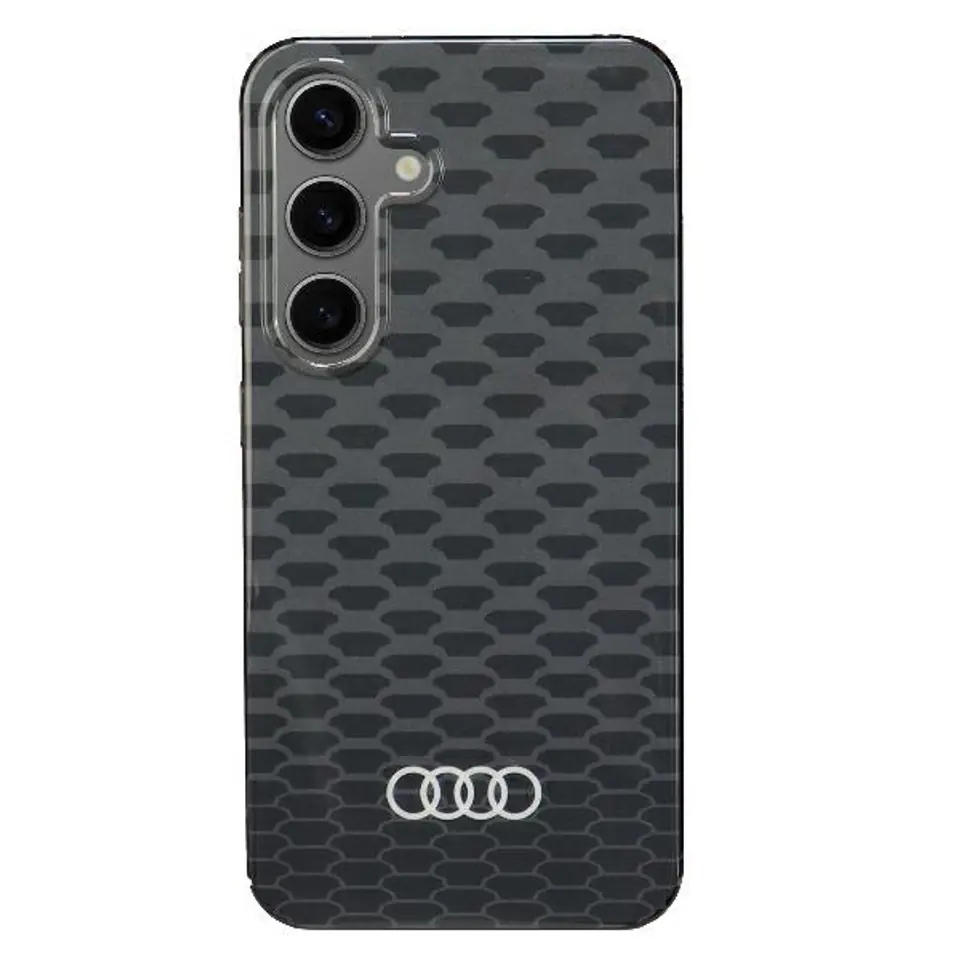 ⁨Audi IML Stitching Pattern MagSafe Case S24 S921 czarny/black hardcase AU-IMLMS24-Q5/D3-BK⁩ w sklepie Wasserman.eu