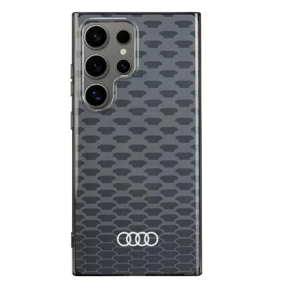 ⁨Audi IML Stitching Pattern MagSafe Case S24 Ultra S928 czarny/black hardcase AU-IMLMS24U-Q5/D3-BK⁩ w sklepie Wasserman.eu
