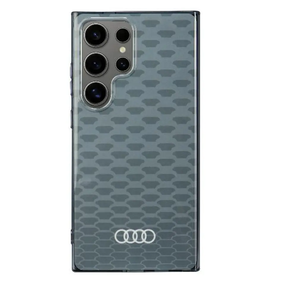 ⁨Audi IML Stitching Pattern MagSafe Case S24 Ultra S928 szary/grey hardcase AU-IMLMS24U-Q5/D3-GY⁩ w sklepie Wasserman.eu