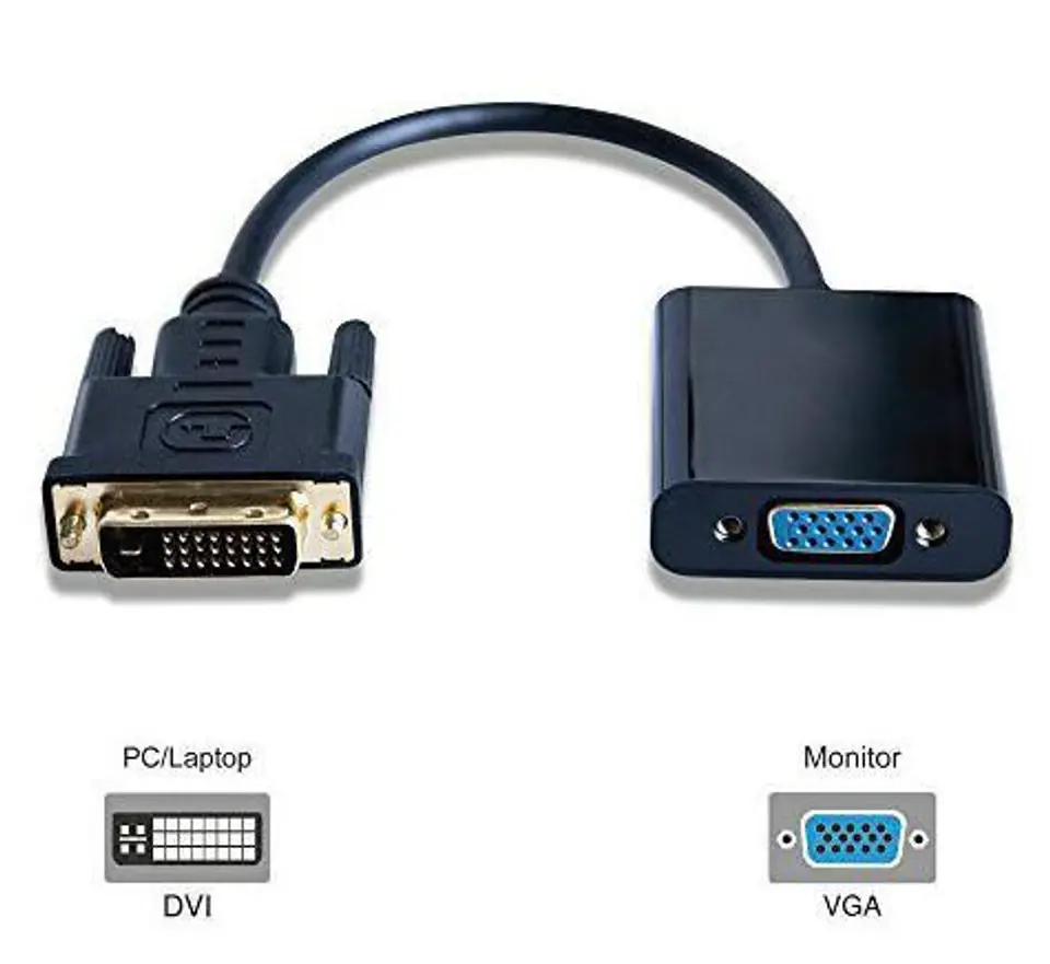 ⁨ProXtend DVI-D 24+1 to VGA Adapter⁩ w sklepie Wasserman.eu