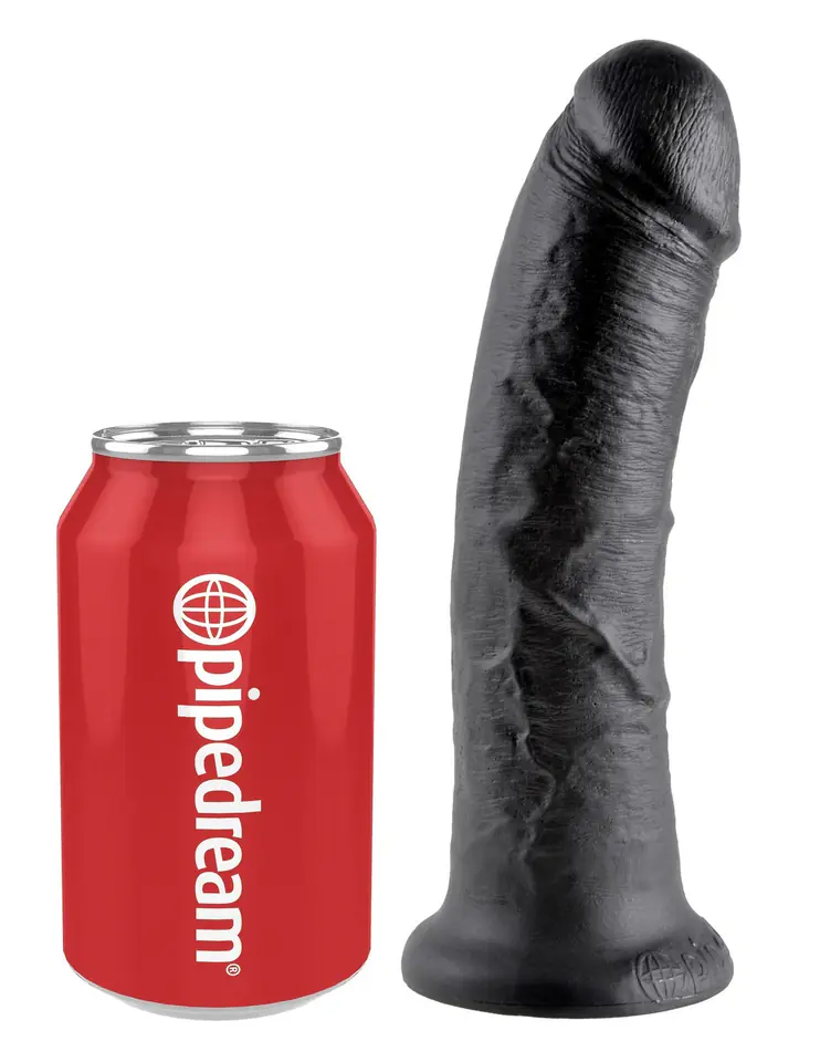 ⁨King Cock 8" Cock Black⁩ w sklepie Wasserman.eu