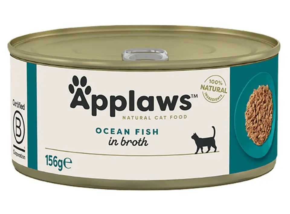 ⁨Applaws can for cat Ocean Fish 156g⁩ at Wasserman.eu