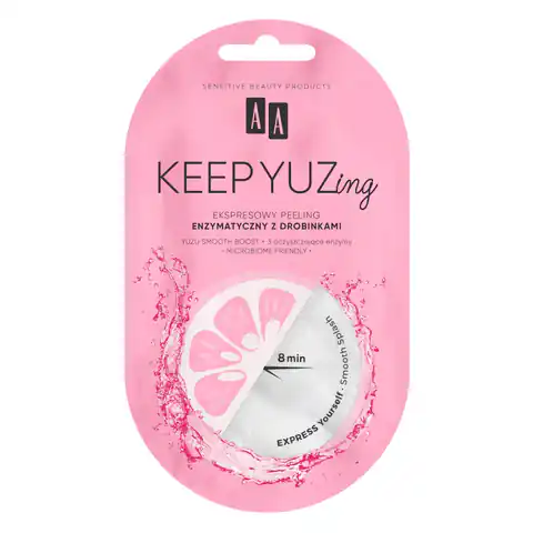 ⁨AA Keep Yuzing ekspresowy peeling enzymatyczny z drobinkami 7ml⁩ w sklepie Wasserman.eu