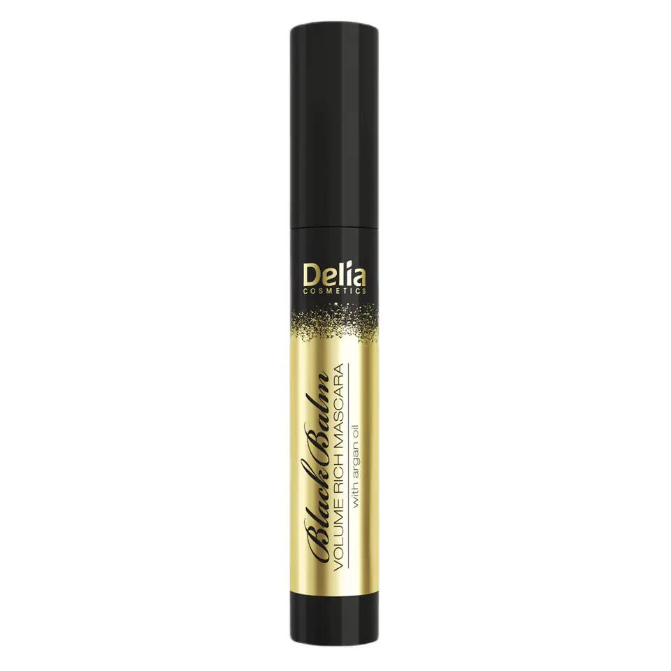 ⁨Delia Volume Rich Black Balm Mascara tusz do rzęs z balsamem 14ml⁩ w sklepie Wasserman.eu