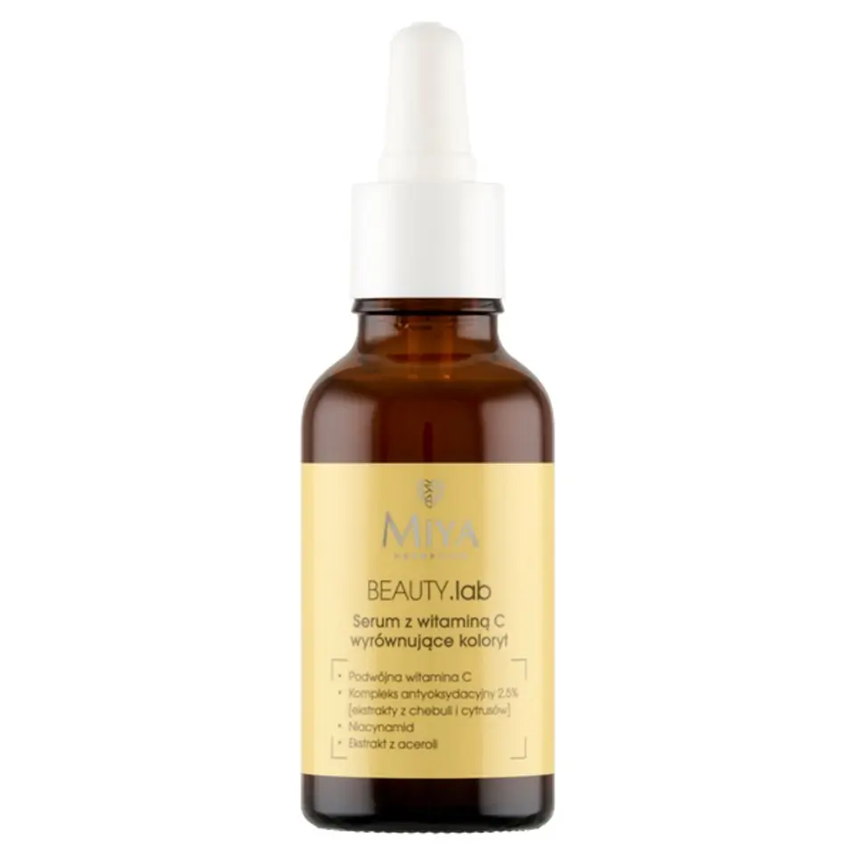 Miya Cosmetics BEAUTY.lab serum z witaminą C wyrównujące koloryt 30ml w sklepie Wasserman.eu