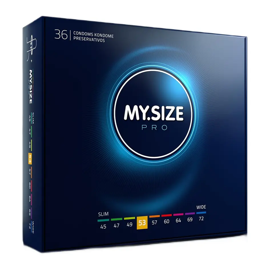 ⁨MY.SIZE PRO Condoms prezerwatywy 53mm 36szt⁩ w sklepie Wasserman.eu