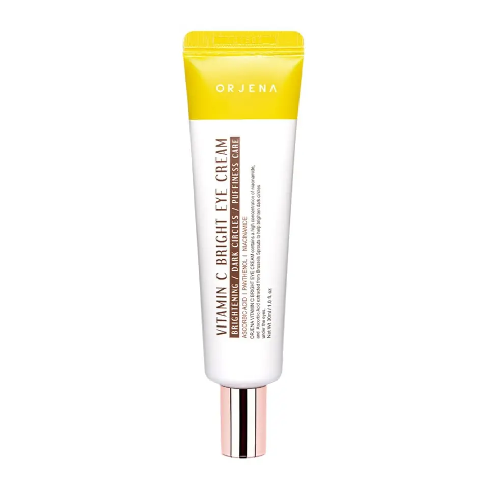 ⁨Orjena Vitamin C Bright Eye Cream rozświetlający krem na okolice oczu z witaminą C 30ml⁩ w sklepie Wasserman.eu
