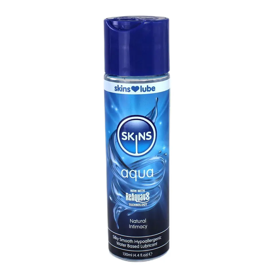 ⁨Skins Lube Aqua żel intymny na bazie wody 130ml⁩ w sklepie Wasserman.eu