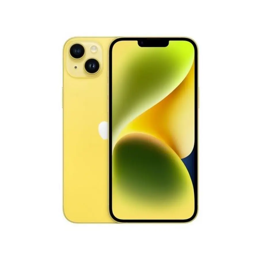 ⁨Smartphone APPLE iPhone 14 Plus 6/128 GB Żółty MR693PX/A⁩ w sklepie Wasserman.eu
