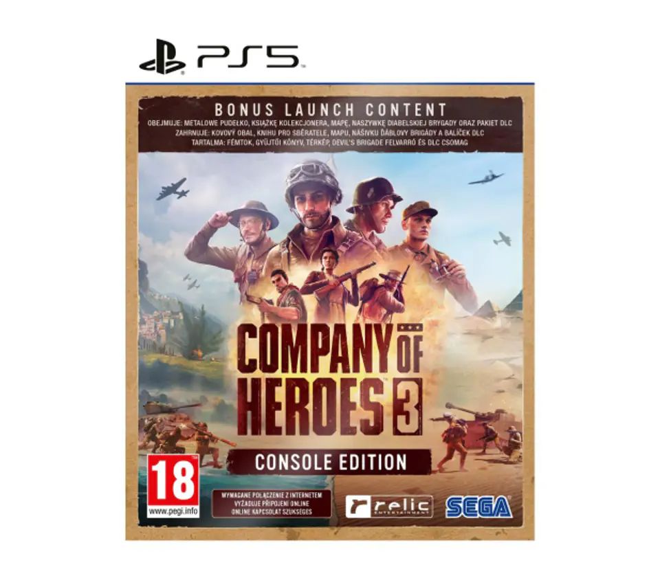 ⁨Gra Company of Heroes 3 Launch Edition PL (PS5)⁩ w sklepie Wasserman.eu