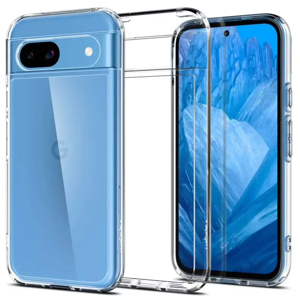 ⁨Etui Spigen Ultra Hybrid do Google Pixel 8A Crystal Clear⁩ w sklepie Wasserman.eu