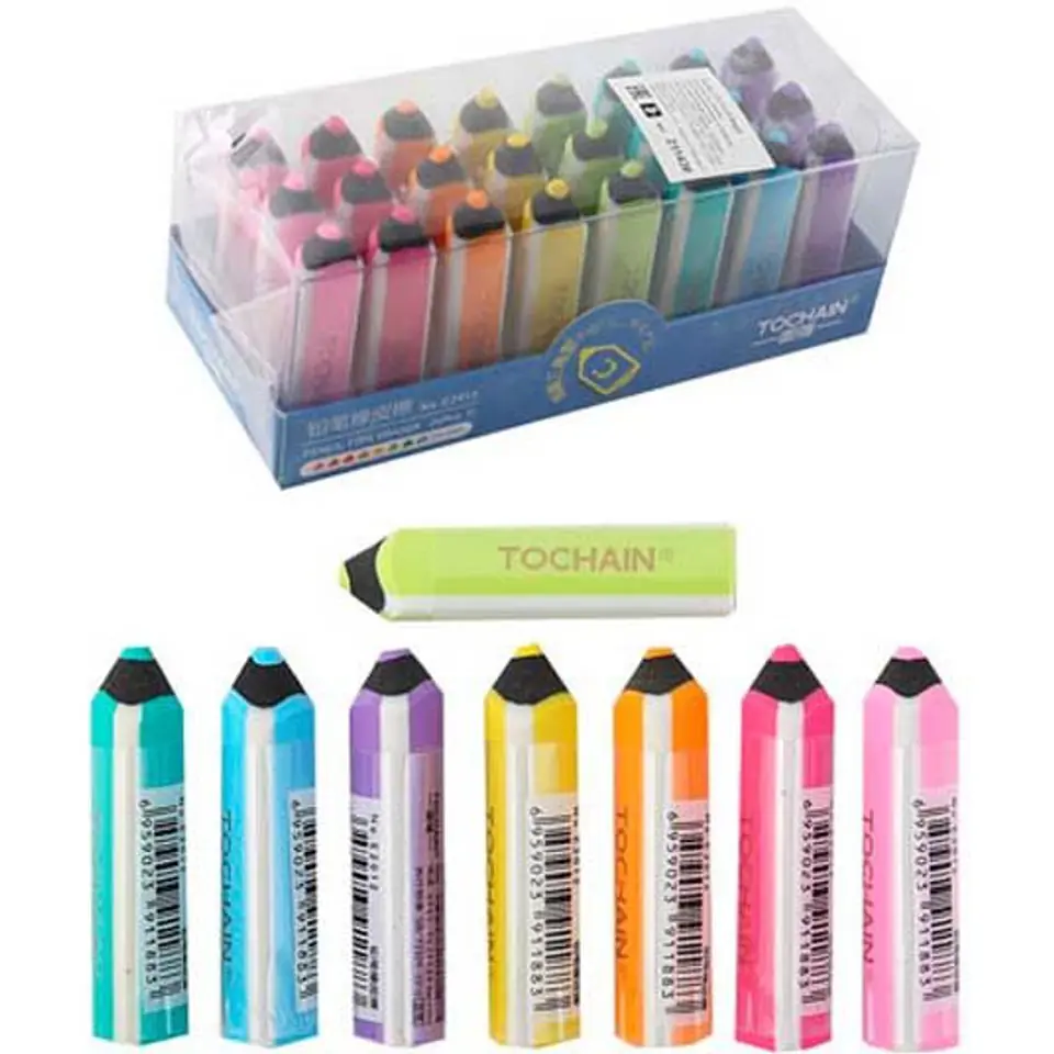 ⁨Gumka do ołówków Nano Kredka 16x16x64mm TO E2012⁩ w sklepie Wasserman.eu