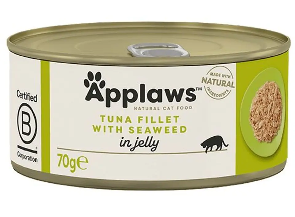 ⁨APPLAWS Can tuna and seaweed in Jelly [1038] 70g⁩ at Wasserman.eu