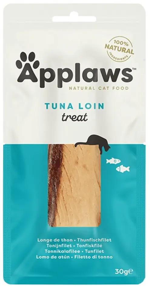 ⁨Applaws Natural Cat Loin Suszona polędwica z tuńczyka 30g⁩ w sklepie Wasserman.eu