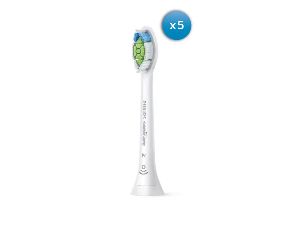 ⁨Philips HX6065/10 toothbrush head 5 pc(s) White⁩ at Wasserman.eu